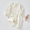 Dětské Kimono Romper s Motýlky Čistá Bavlna Zavinovací Overal pro Novorozence Čtyři Roční Období Měkké Oblečení na Spaní