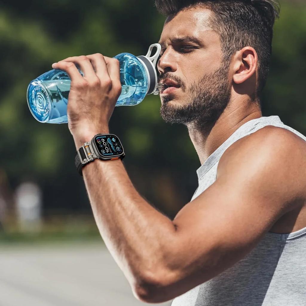 Roller-Armband für Apple Watch Ultra 2 Armband 49mm 44mm 45mm 42mm 46mm Nylon-Schlaufe Armband Für IWatch Serie 10 9 8 7 6 4 SE Armbänder