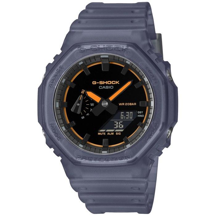 [Casio] G-Shock GA-2100K-2AJF Men s Watch, Blue Navy Matte Skeleton