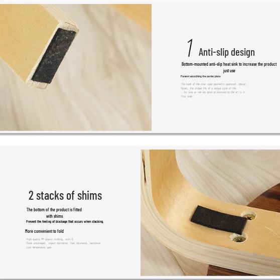 Solid Wood Stool - High & Low Styles: Commercial, Dining, Low, Simple, Adult Bentwood