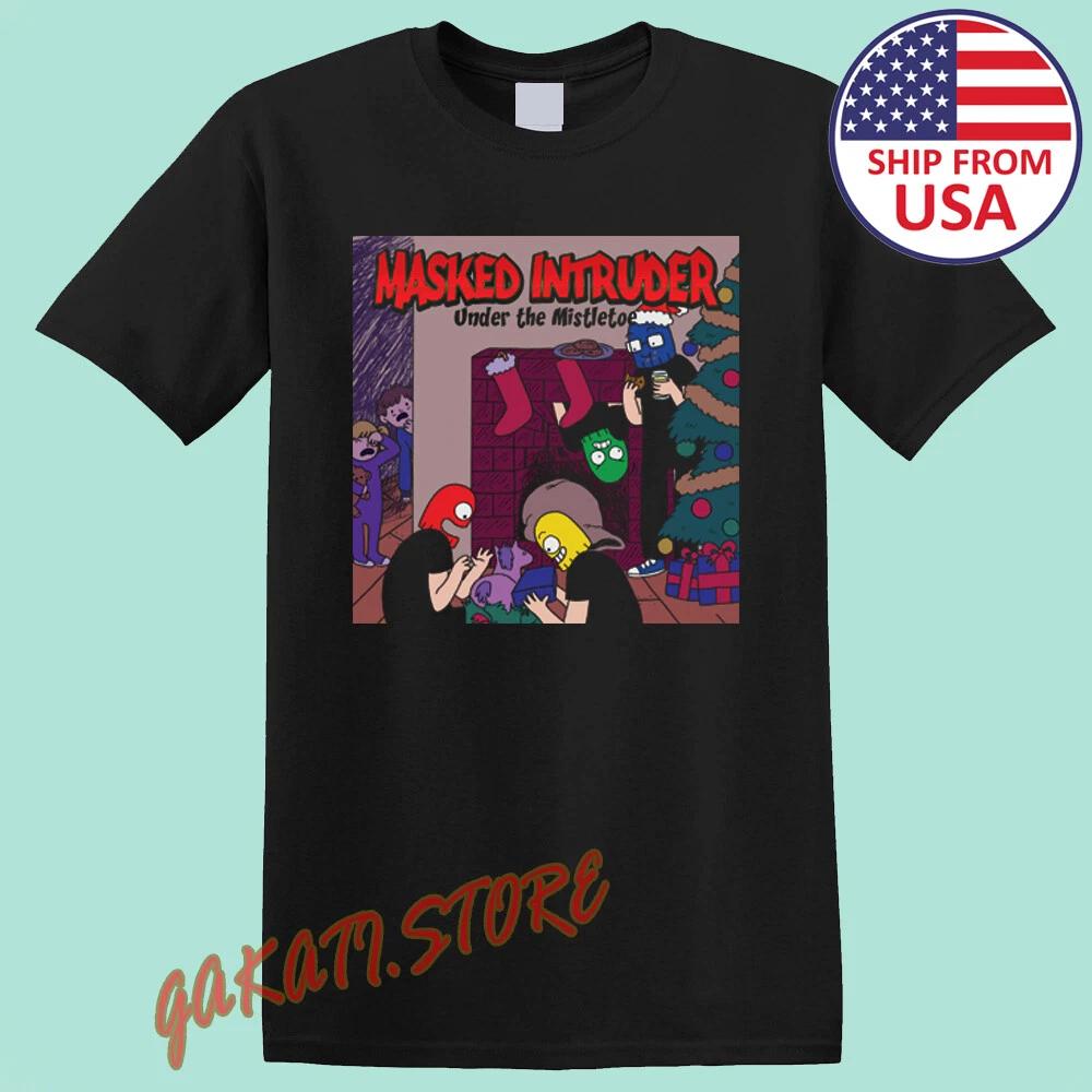 MASKED INTRUDER Under The Mistleto Men s Black Size S-5XL XL