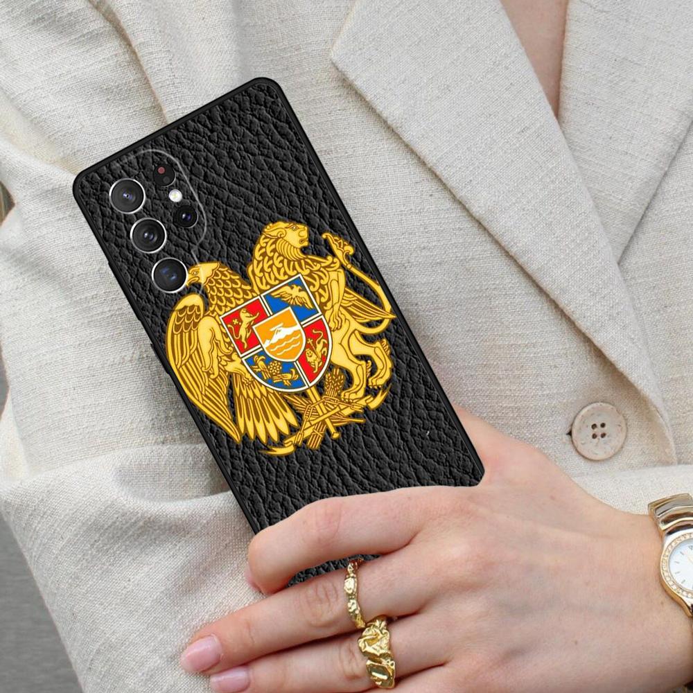 Armenia Albania Russia Flag Emblem SOFT Cell Phone Case for Samsung Galaxy S26 Ultra S25 S24 S23 S22 S21 S20 Note10 Cover