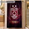 Beach TowelNottingham Forest FC Custom Name Text Personalized Soft Towel for Beach Pool Indoor Home Decor Gift