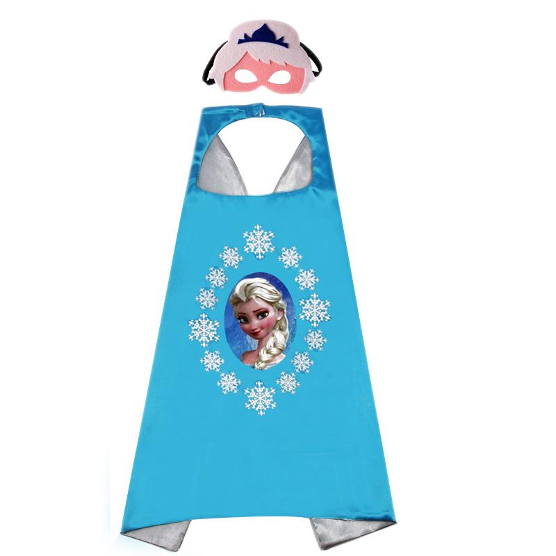 June 1 Kids' Hero Anime Cape: Cartoon Superman, Captain America, Hulk Costume