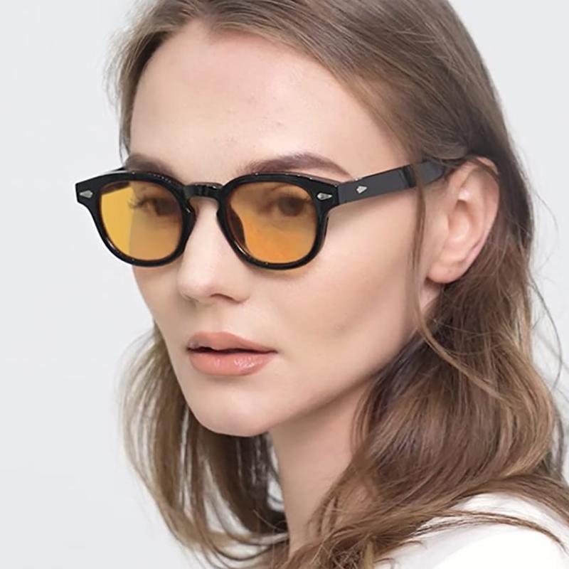 Comfortable Durable High Quality Timeless Retro Stylish Round Shaped Oval Shaped Female Male Men Women Sun Glasses