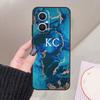 Personalised custom name initials Phone Case For OPPO Find X3 Lite X5 X6 Pro X2 Neo Reno 3 4 5 6 7 8 Lite 4Z 5Z 2Z 8T Cover