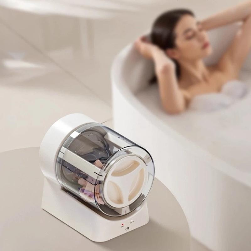 Mașină de spălat cu un singur cuvă montată pe perete/blat pentru șosete, lenjerie intimă și slipi - Mașină de spălat mică mini