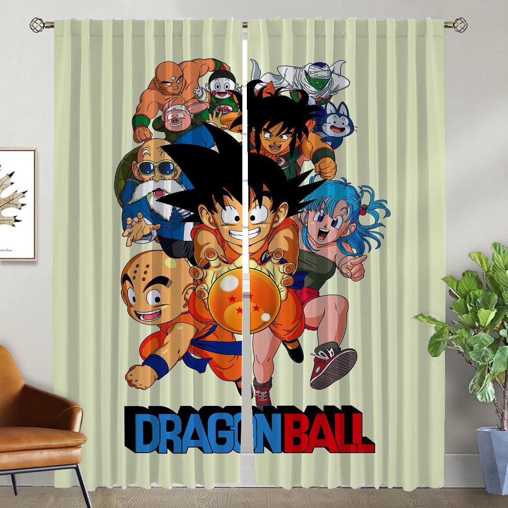 Partition Dragon Curtains Child Room Window Curtain for Room 2 Panel Tulle for Bedroom Shades Halloween Decoration Living Camera