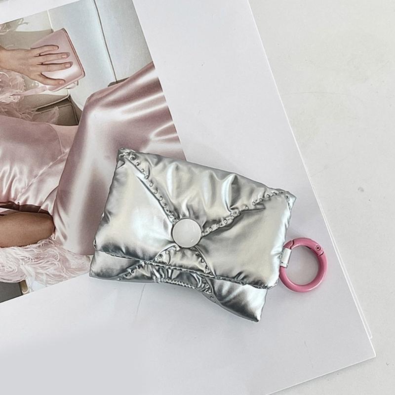 Headphone Case Bows Data Cable Storage Bag Portable Data Cable Earphone Organizer Earphone Storage Bag Earphone Bag