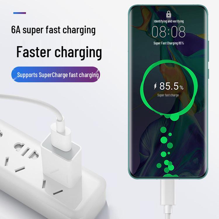 Fast Type-C Data Cable for Huawei, Oppo, Honor, Vivo, Xiaomi - TypeC6A Compatible