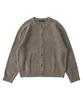 Analog Mood Handy Round Crop Fit Knit Cardigan (Mocha)