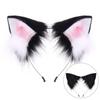 Plush Animal Ear Headband Tail Set Kpop Cosplay Costume Cartoon Style Handmade Furry Accessories