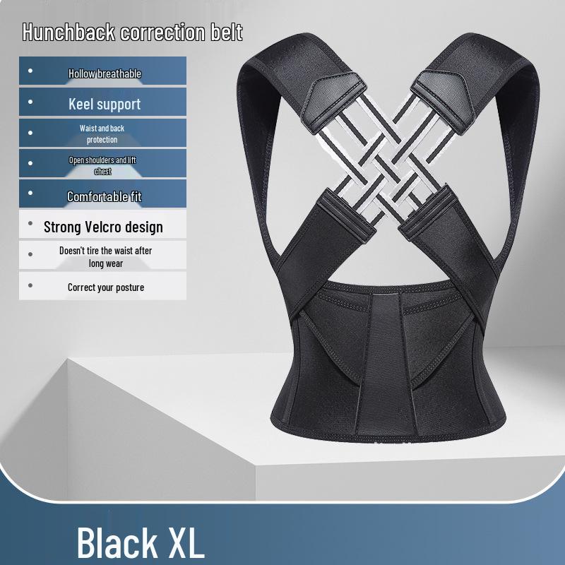 

Adjustable Posture Corrector for Adults & Teens - Invisible Back Support and Shoulder Alignment OPP Bag