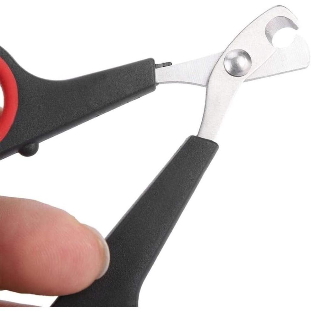 Pet Nail Scissors for Dogs Cats Birds Parrots, Professional Claw Trimmers for Small Animals, Safe and Effective Nail Care Tool
