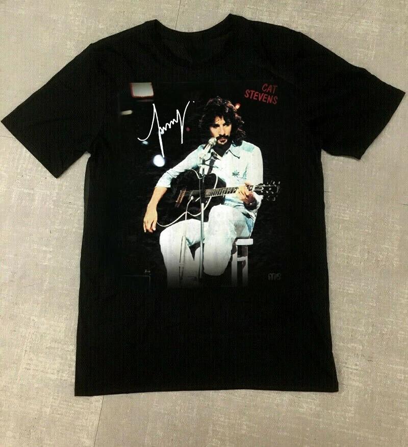 Cat Stevens Signature Tour Unisex TShirt Full Size S To 5XL FN1524 Unisex T-Shirt L