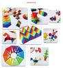Rainbow Geometric Shape Blocks Puzzle for Early Learning