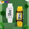 Square watch, electronic watch, student model, high-value watch, waterproof luminous watch.