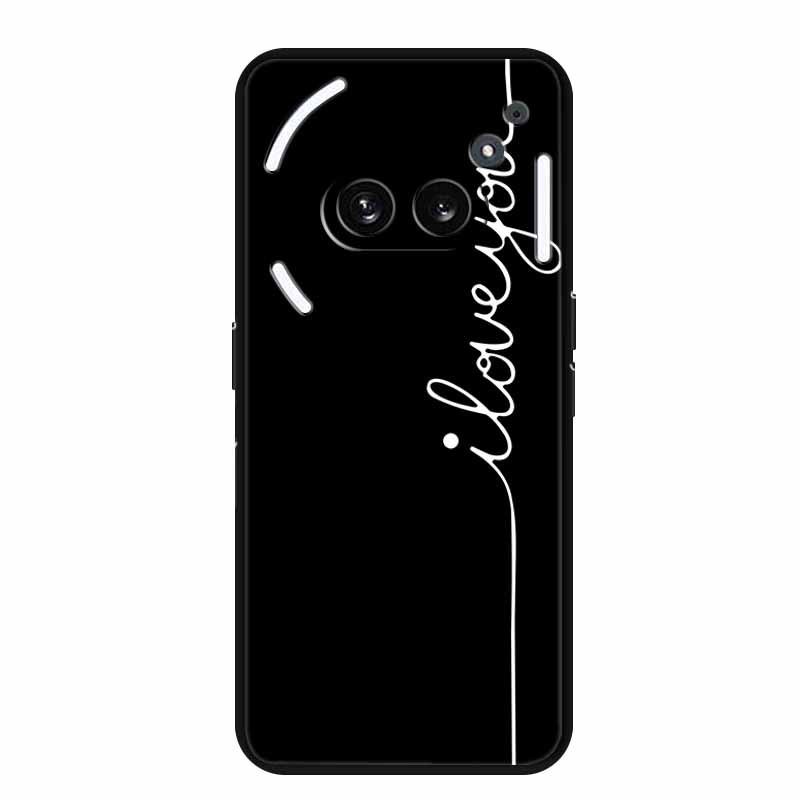 Nothing Phone 2A Luminous Hole TPU Case - Personalized Simple Color Design
