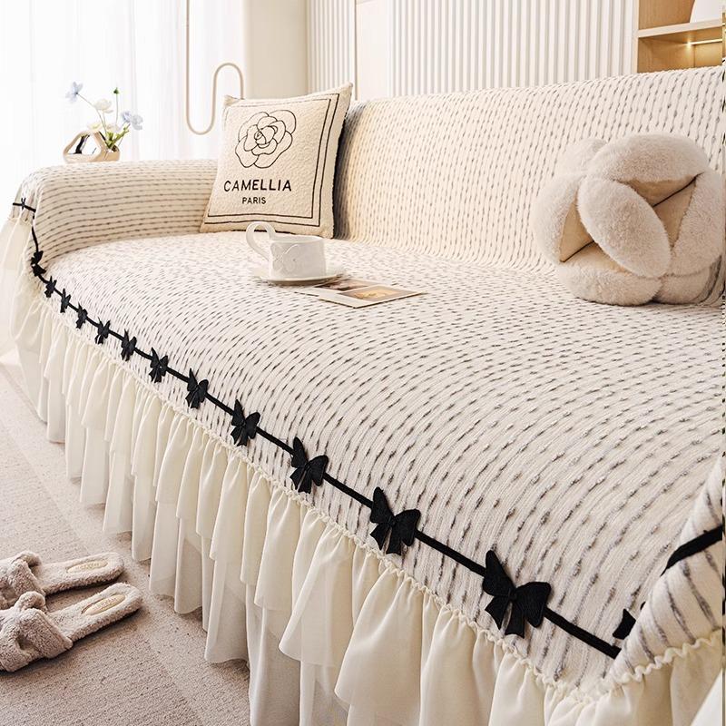 

Всесезонное диванное полотенце, цельный чехол на диван с полным покрытием и противоскользящим эффектом, новый чехол для дивана 2025, покрывало-полотенце 180*460cm