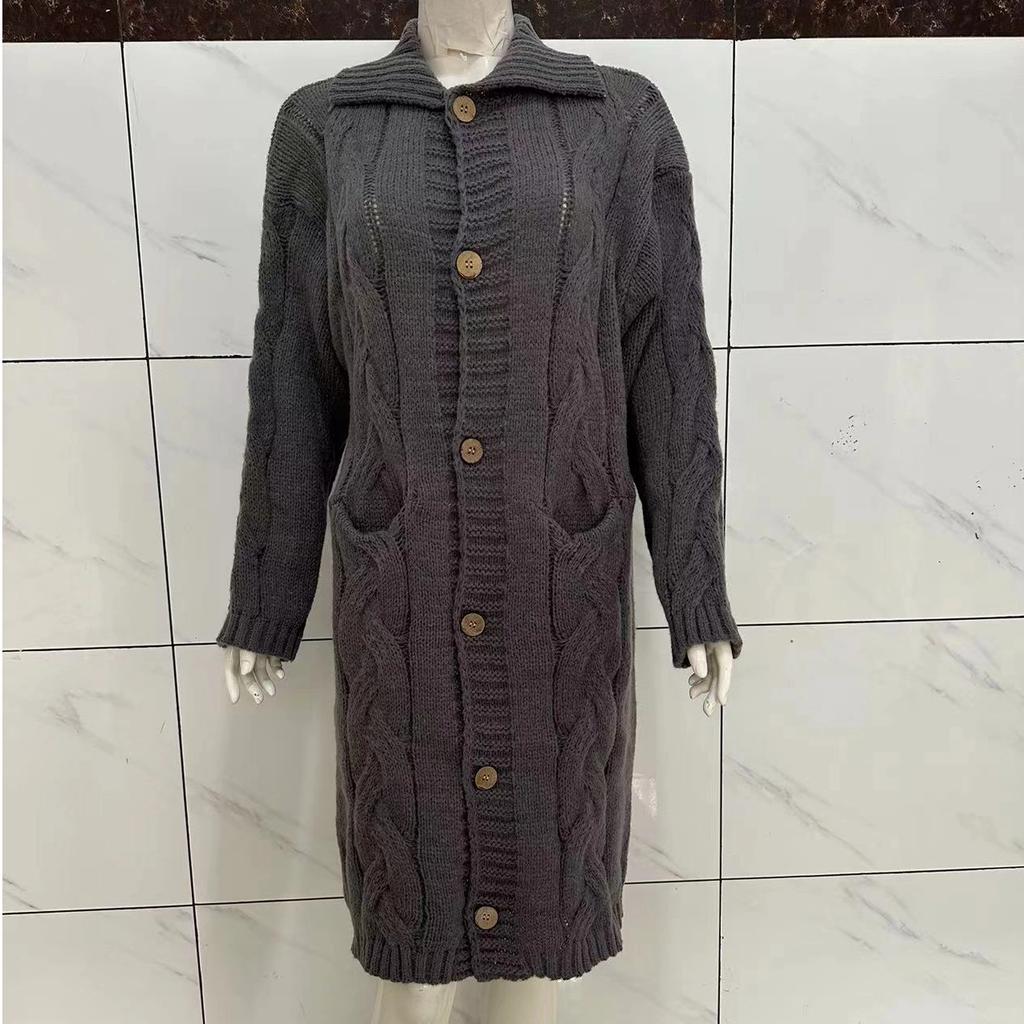 2025 Women's Oversized Knit Cardigan, Plus Size Open Front Sweater with Boho Chic Design, Cozy Loose Fit Casual Coat for Autumn Winter