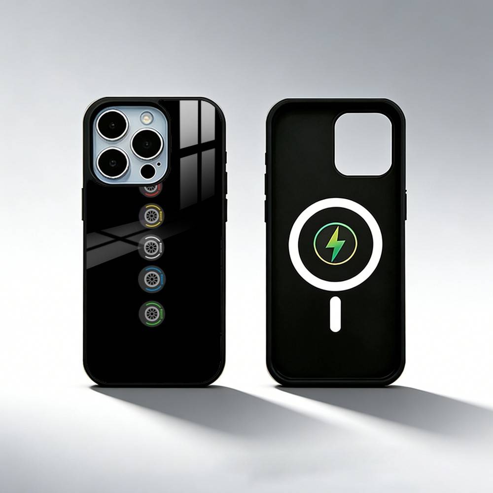 M-Минималистичный чехол для телефона с рисунком печатной платы для iPhone X, Xs, Xr, Xs 17,16,15,14,13,12,11 Plus,Pro Магнитный с поддержкой Magsafe Беспроводной зарядки