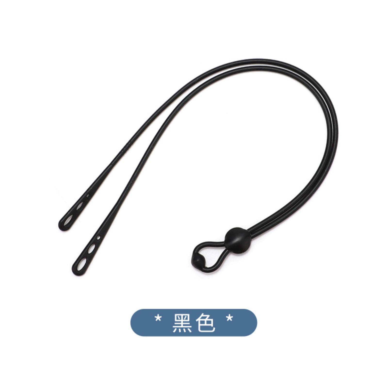 

Silicone Three-hole Eyeglasses Strap With Adjustable Buckle, Non- And -fall, Soft And Elastic Silicone Eyeglasses Strap. One Size