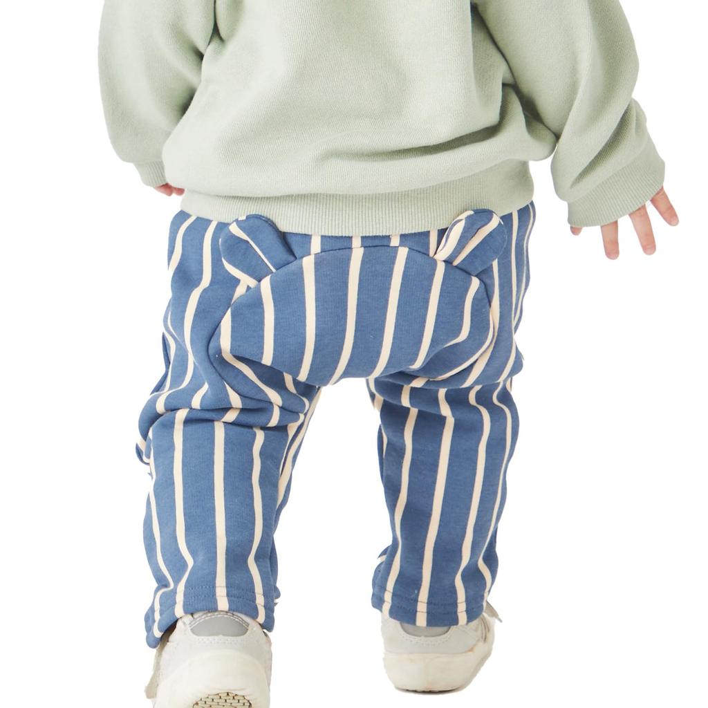 Trousers for Warm 80 Striped Brushed Bear Ear Autumn Winter Going To Going Kids Clothes Ever Closet [ever Closet] Babies, Boys, Girls, Autumn/winter,