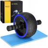 Exercise Wheel for Abs Abs Roller Solid Strong Wheel Ab Wheel Mat Set