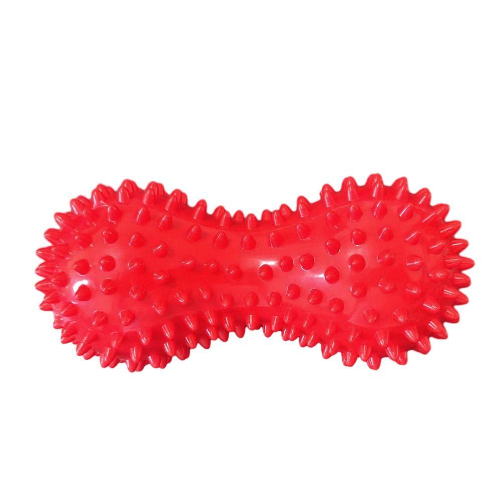 PVC Peanut Spiky Ball Muscle Relax Plantar Fasciitis Poratble Massage Tool