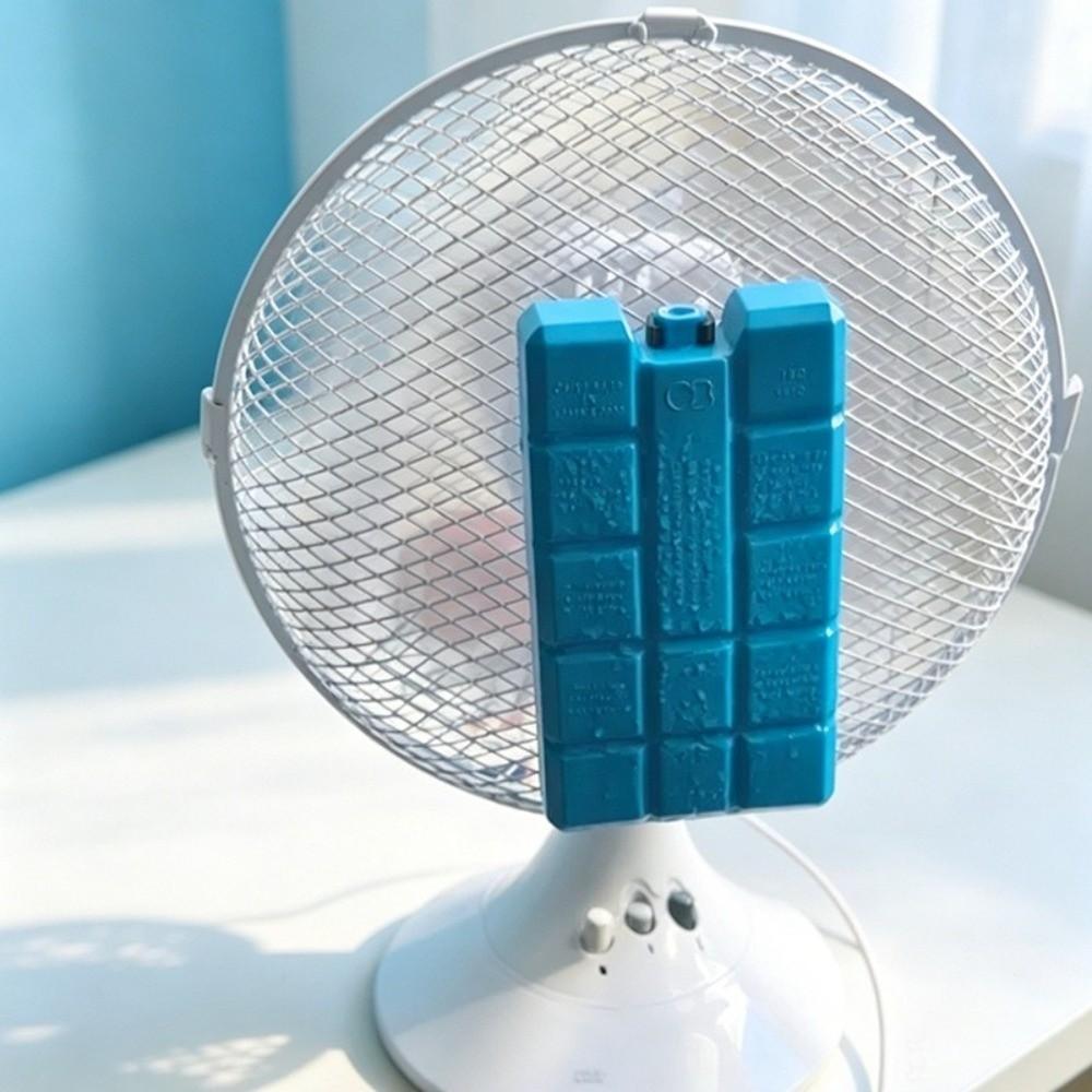 5Pcs Air Cooling Fan Ice Pack Clip Plastic Ice Box Holder Clip Cooling Accessories