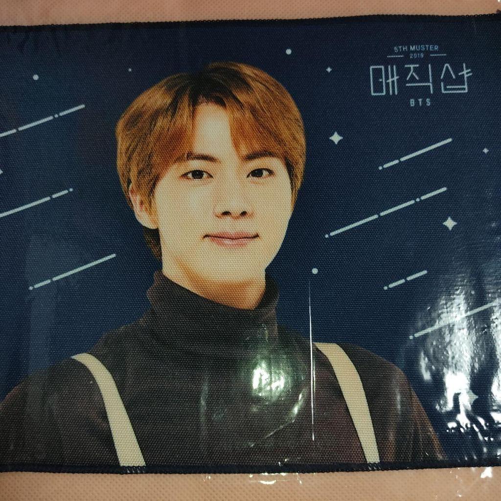 [USED] JIN WINGS Fan Flag MAGIC SHOP MS BTS