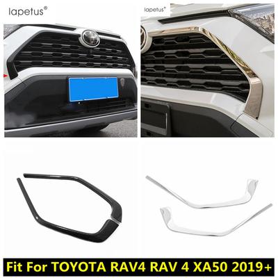 For TOYOTA RAV4 RAV 4 XA50  - 2024 Front Grille Grills Mesh Racing Ert Strip Cover Trim Car Accessories Exterior