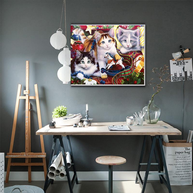 5D DIY Diamond Painting Kit Full Square Diamond Embroidery Cross Stitch Flower Handicraft Home Decor