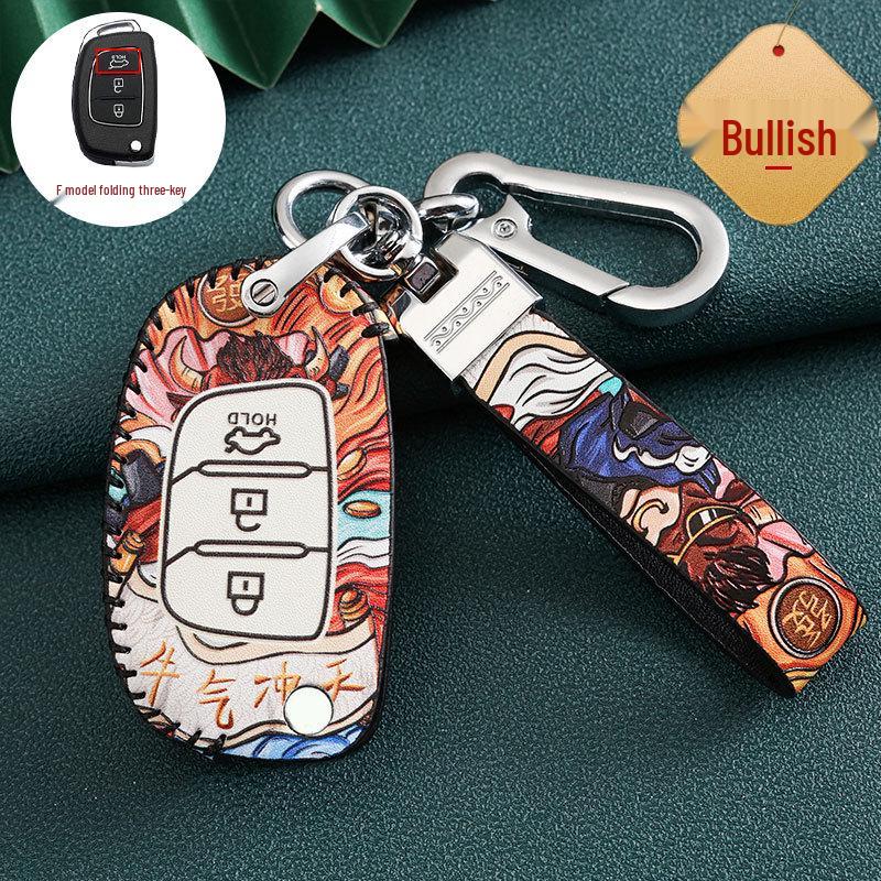 Hyundai Car Key Cover for 20 Models: Ix35, Festa, Ix25, Verna, Santa Fe, Encino, Guochao