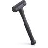 Morden Fort 1lbs Rubber Dead Blow Hammer, Professional Mallet Tool Black