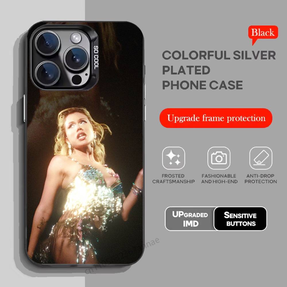 Singer Slayyyter Phone Case For iPhone 17,16,15,14,13,12,11,Pro,Max,Plus,Mini,X,XS,XR,8,S,SE Soft Black Case