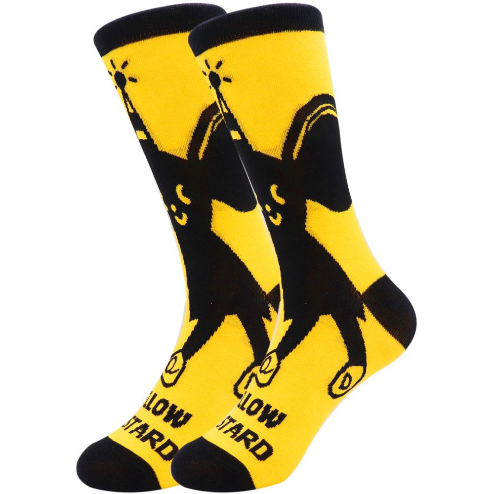 High Quality Custom Calcetines Socken Comic Character Cotton Funky Funny Cartoon Women Socks