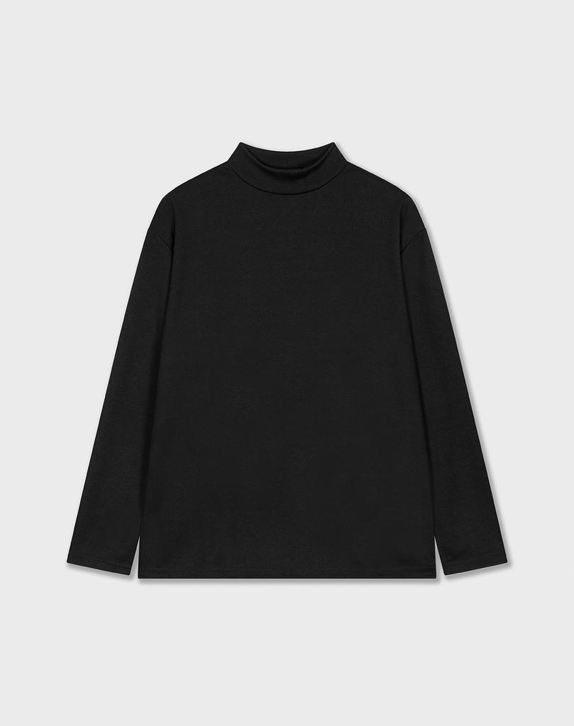WORK ON BODY OFF [2 Pack] Rested Semi-Overfit Mock Neck Knit (4 Colors)