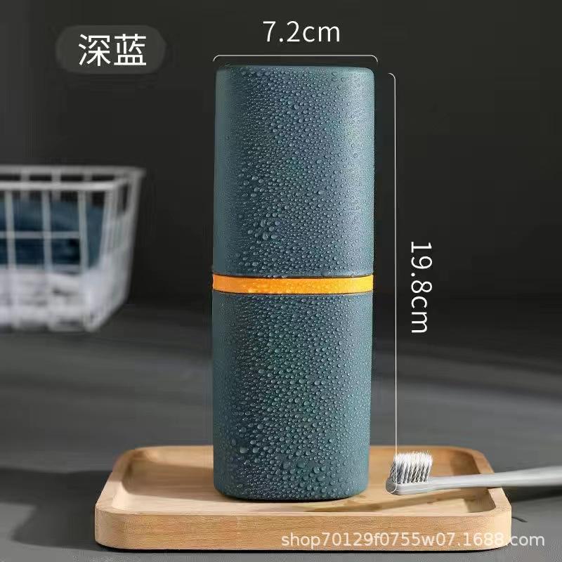 1PC Toothbrush Box Travel Portable Mouthwash Cup Toothbrush Cup Universal Toothbrush Bucket Washing Cup Toothpaste Toothbrush Storage Box