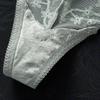 Design G-String Girls Ice Silk Korean Style Underwear Lace Panties Low-Waist Thong Women  Lingerie