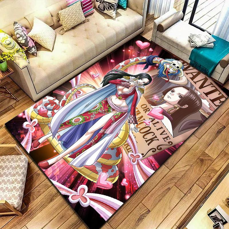 Boa Hancock Carpet Rug For Living Room Bedroom Home Sofa Decoration,kids Play Nonslip Floor Mat