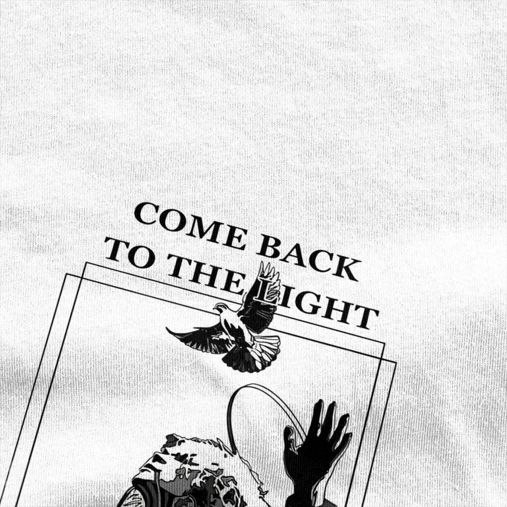 The GazettE RUKI COME BACK TO THE LIGHT Maglietta Merch Uomo Donna musica rock Crazy Puro Cotone Abbigliamento per Tutte le Stagioni