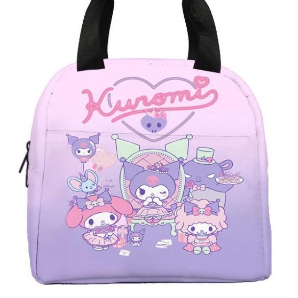 Cartoon Thermal Insulation Lunch Bag Portable Portable Lunch Bag Lunch Box Bag Student Office Worker With Meal Storage Bag