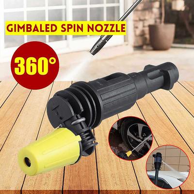 Karcher K2-K7 Yüksek Basınçlı Su Tabancası Araba Temizleyici İçin Gimbaled Spin Turbo Nozul