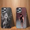 M-Marilyn M-Manson Singer Phone Case For iPhone 17,16,15,14,13,12,11,Mini,Pro,SE,MAX White Matte Shockproof Cover