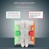 Industrial Control DPST Switch 20,000 Hours Lifespan 3,000,000 Mechanical Lifespan 22mm Opening Size Machine Control