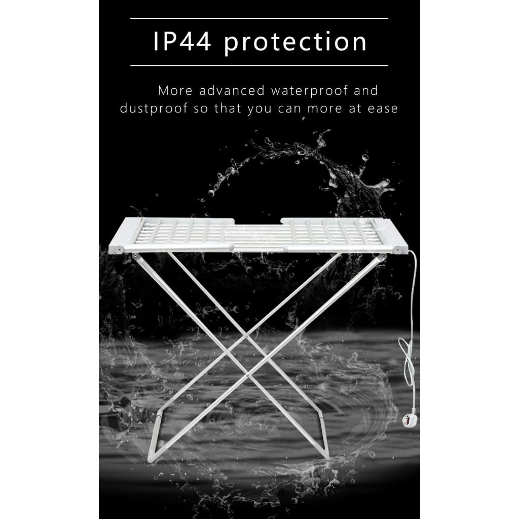 Foldable Clothes Drying Rack Smart Laundry Rack Heated Drying Rack Indoor Clothes Drying Rack Laundry Rack And Time Controlled Mite Removal