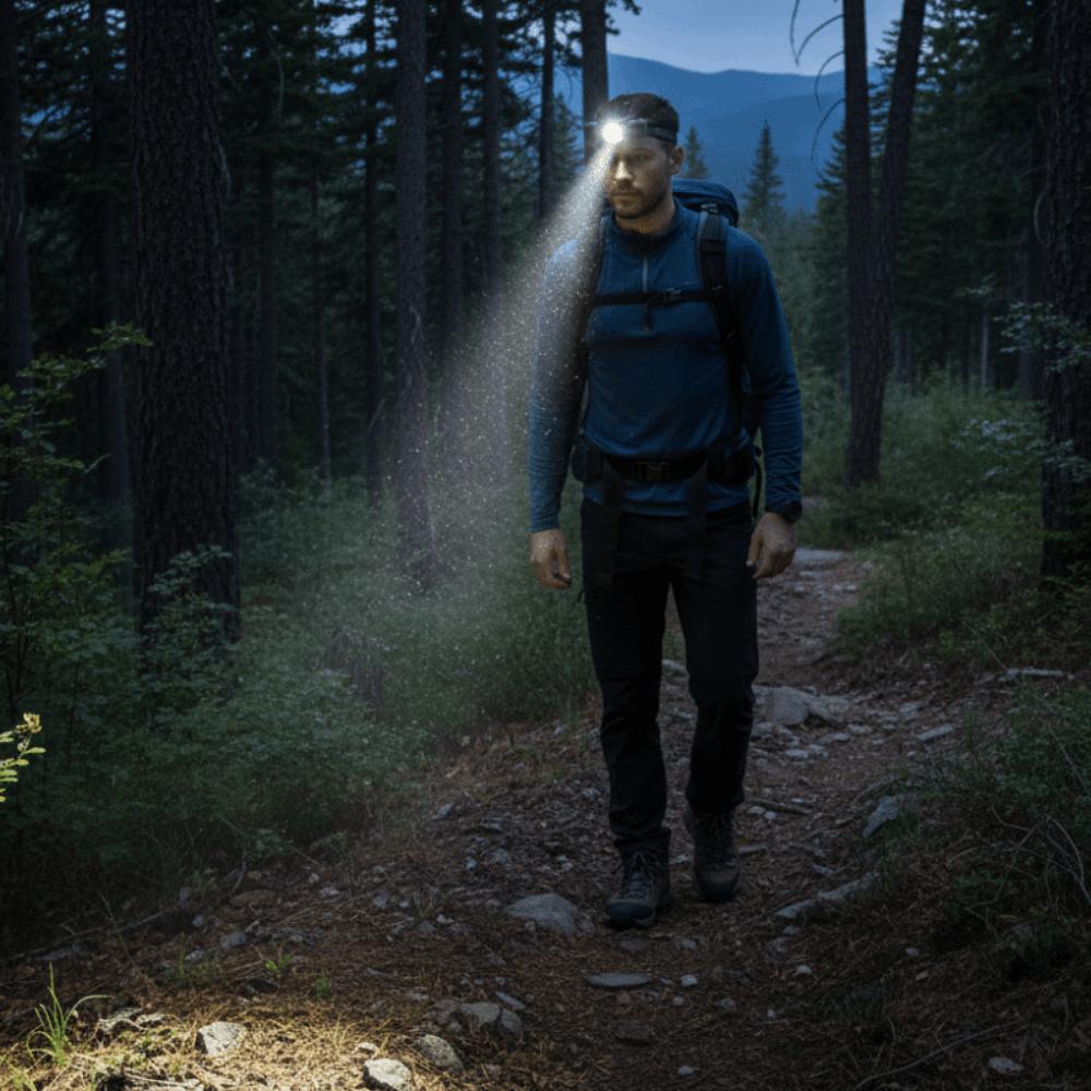 Ultra Bright Rotatable Zoom Headlight Strong Light Waterproof Powerful Headlight Mini Rechargeable LED Headlamp Emergency Light