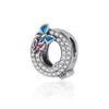 Charms Lettres Papillon Amour Perles Cuivre Convient Bracelet Fin Fabrication Bijoux DIY