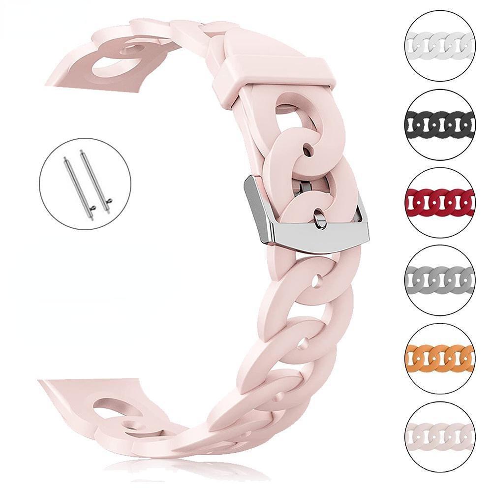 

Suitable for watch7 41mm45mm silicone bezel strap watch silicone bracelet wristband